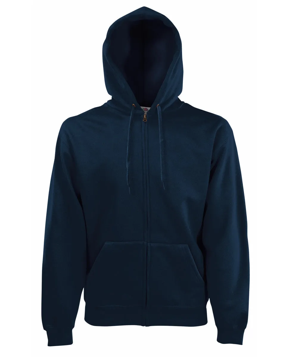 62034 Fruit Of The Loom Men's Premium Hooded Sweat Jacket