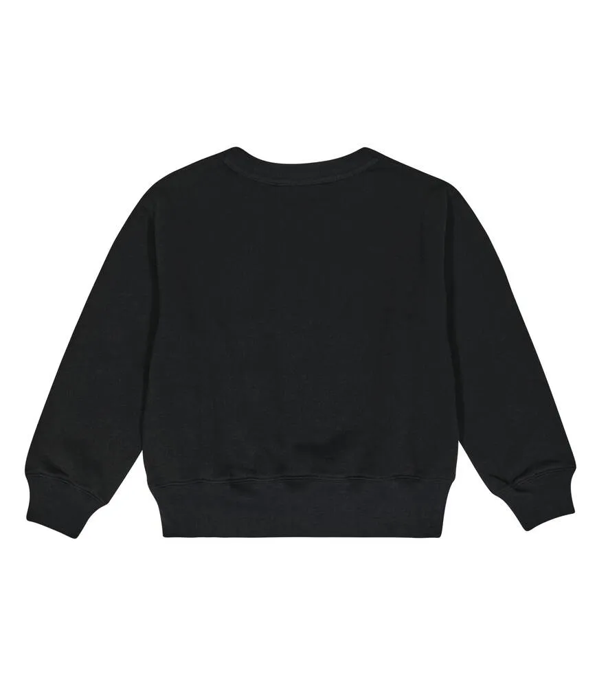 Acne Studios cotton sweatshirt, black