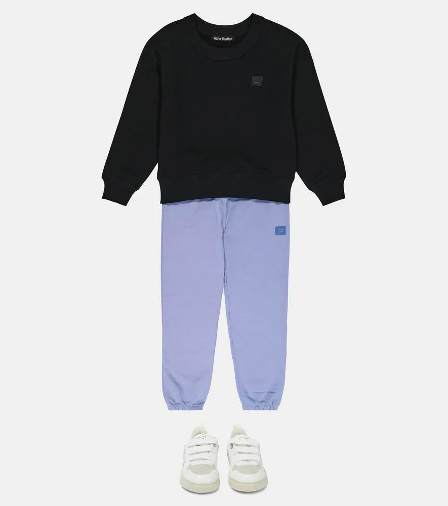 Acne Studios cotton sweatshirt, black