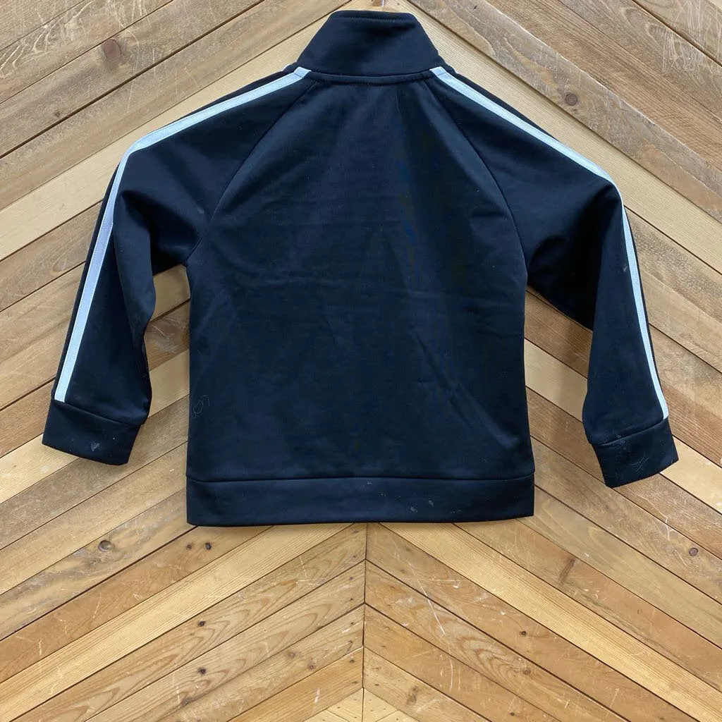 Adidas - Kids Full-Zip Track Jacket : Black-children-3T