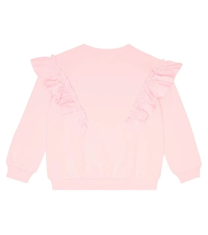 Baby Milo cotton BAPE sweatshirt, pink