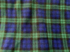 Blackwatch Tartan - Fleece Print