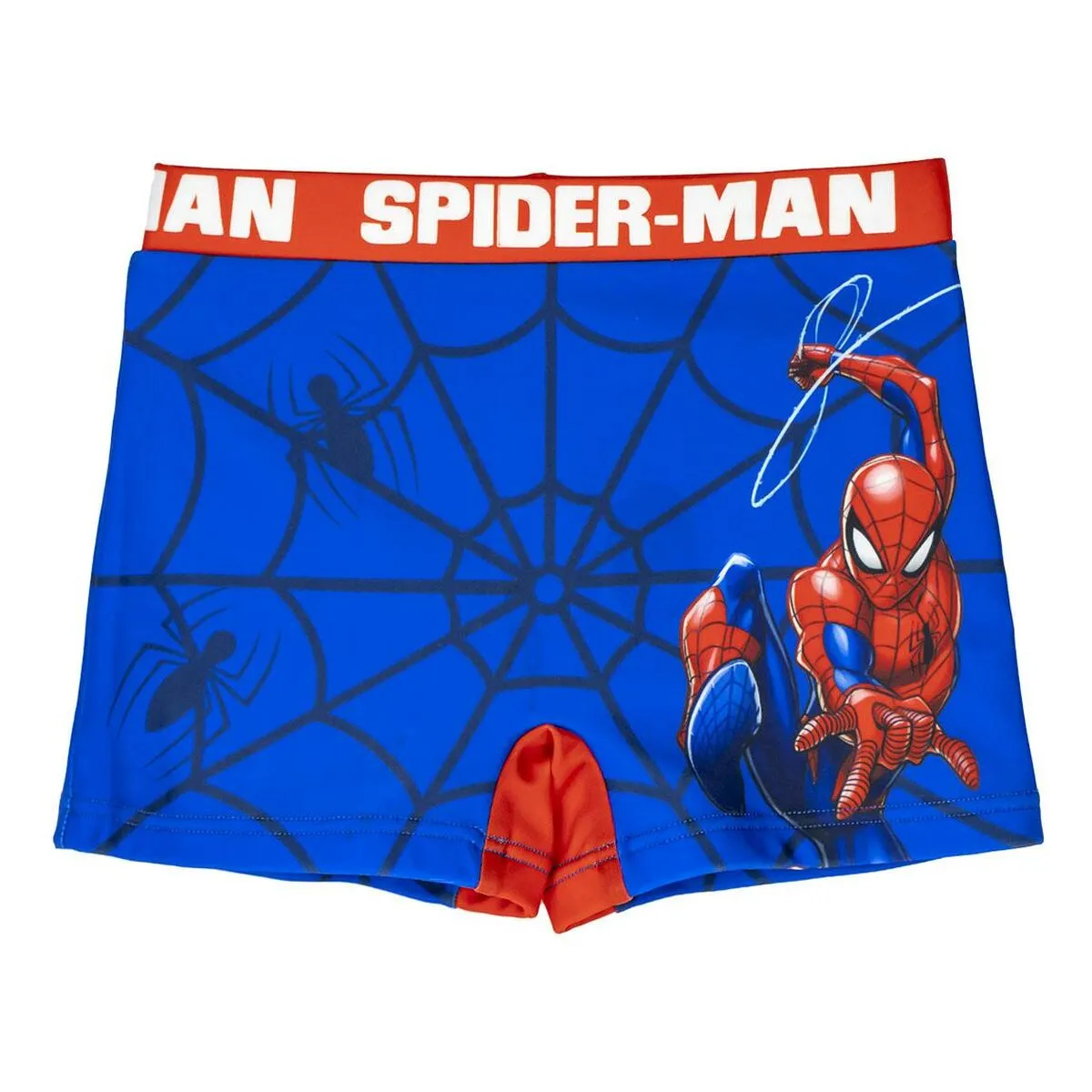 Boys Swim Shorts Spider-Man Red