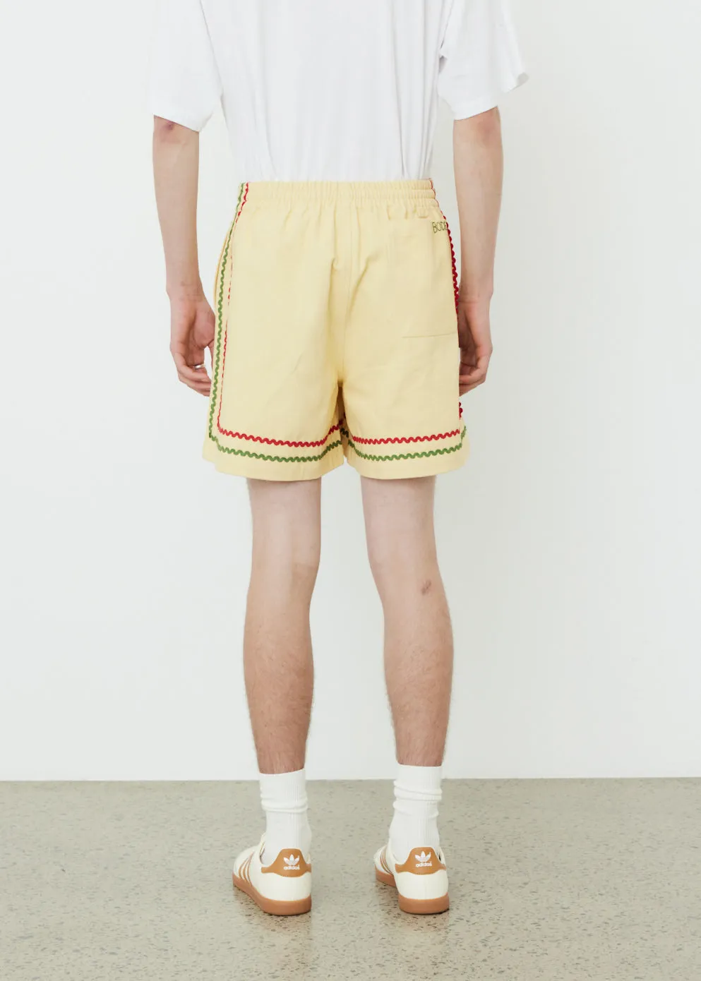 Canary Rickrack Shorts