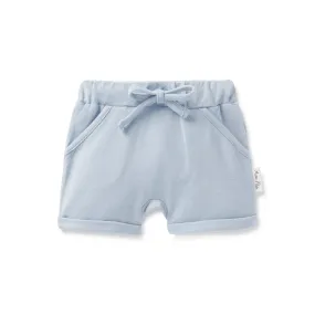 Chambray Harem Shorts