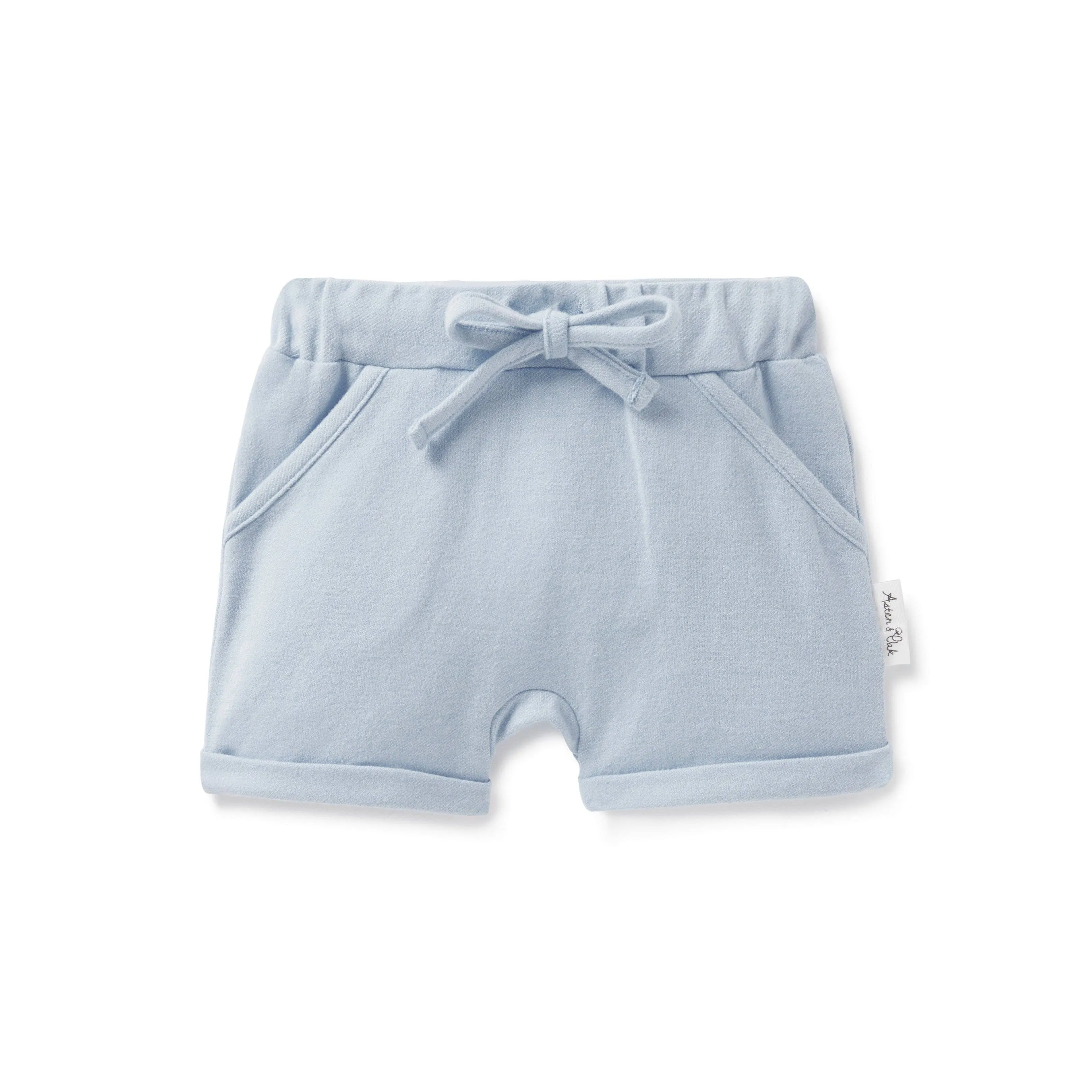 Chambray Harem Shorts