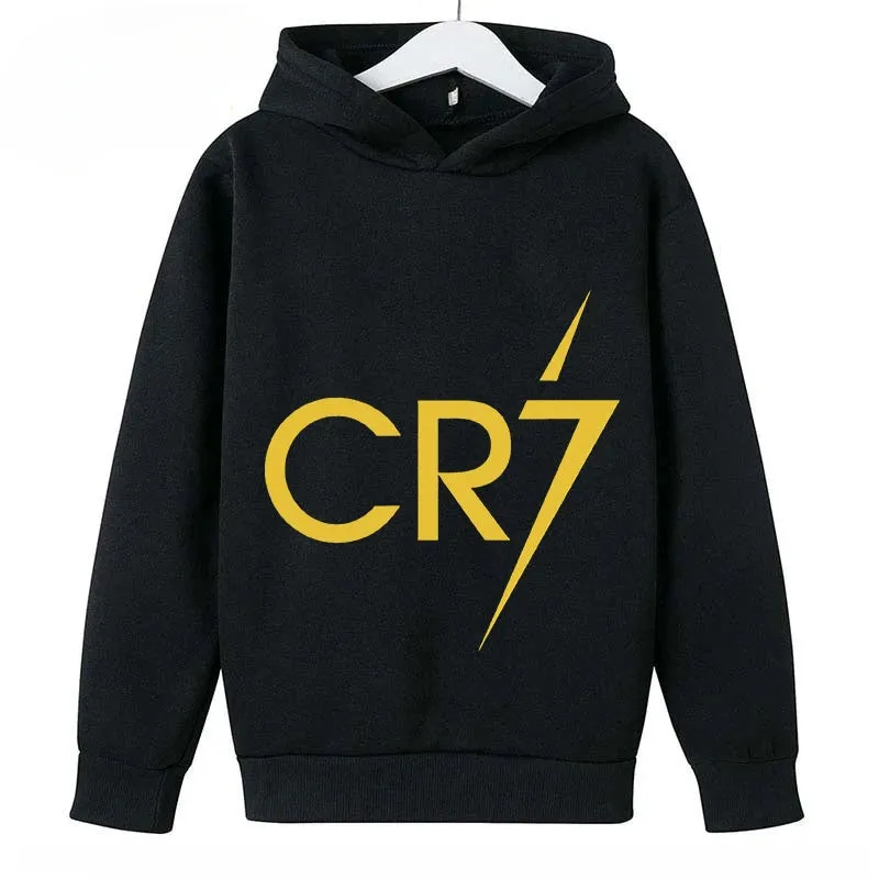 Children's Clothing Casual Children's Hoodie Spring and Autumn Sports Sweatshirt for Boys and Girls Ronaldo Printed Bluey