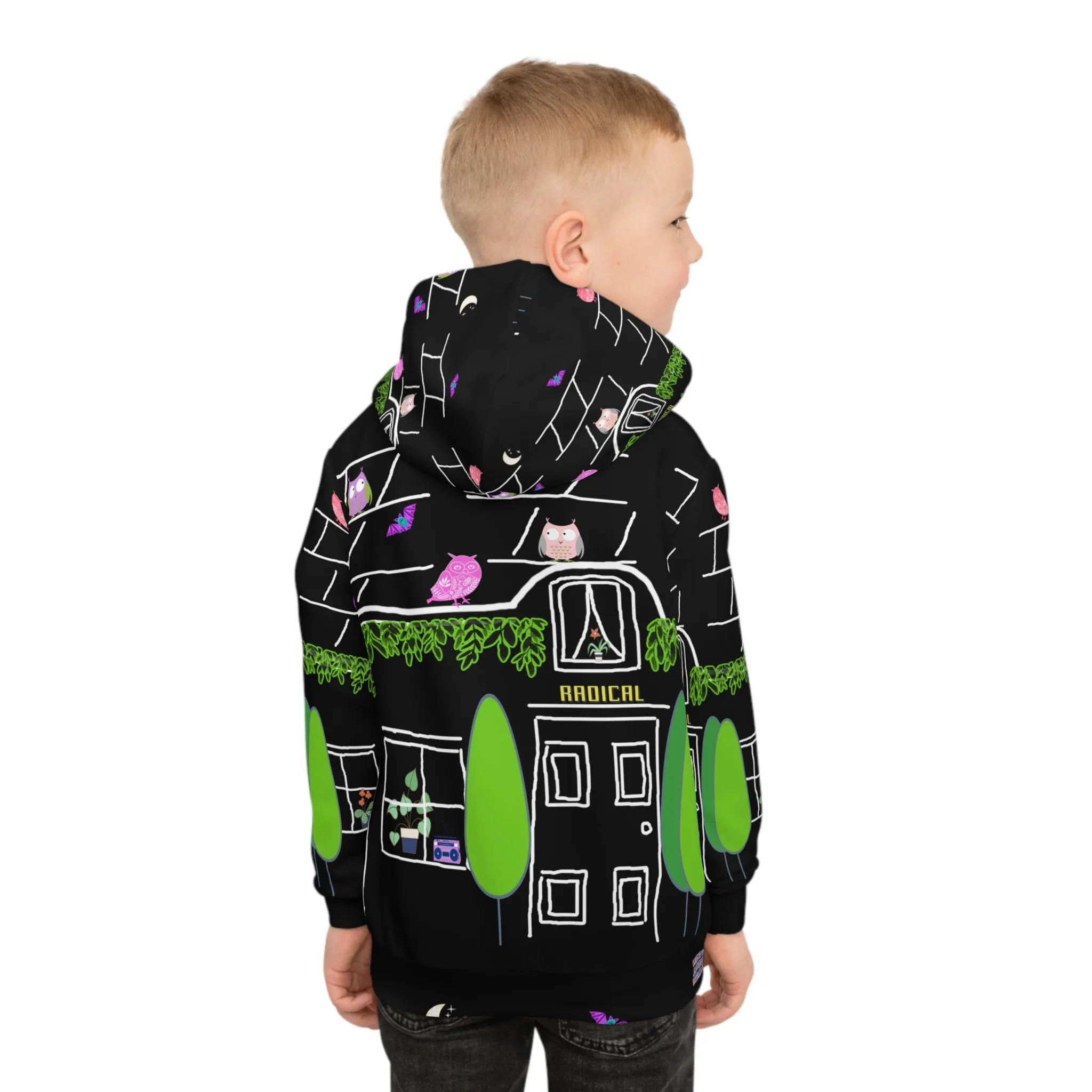 Children's Hoodie OWL HOUSE