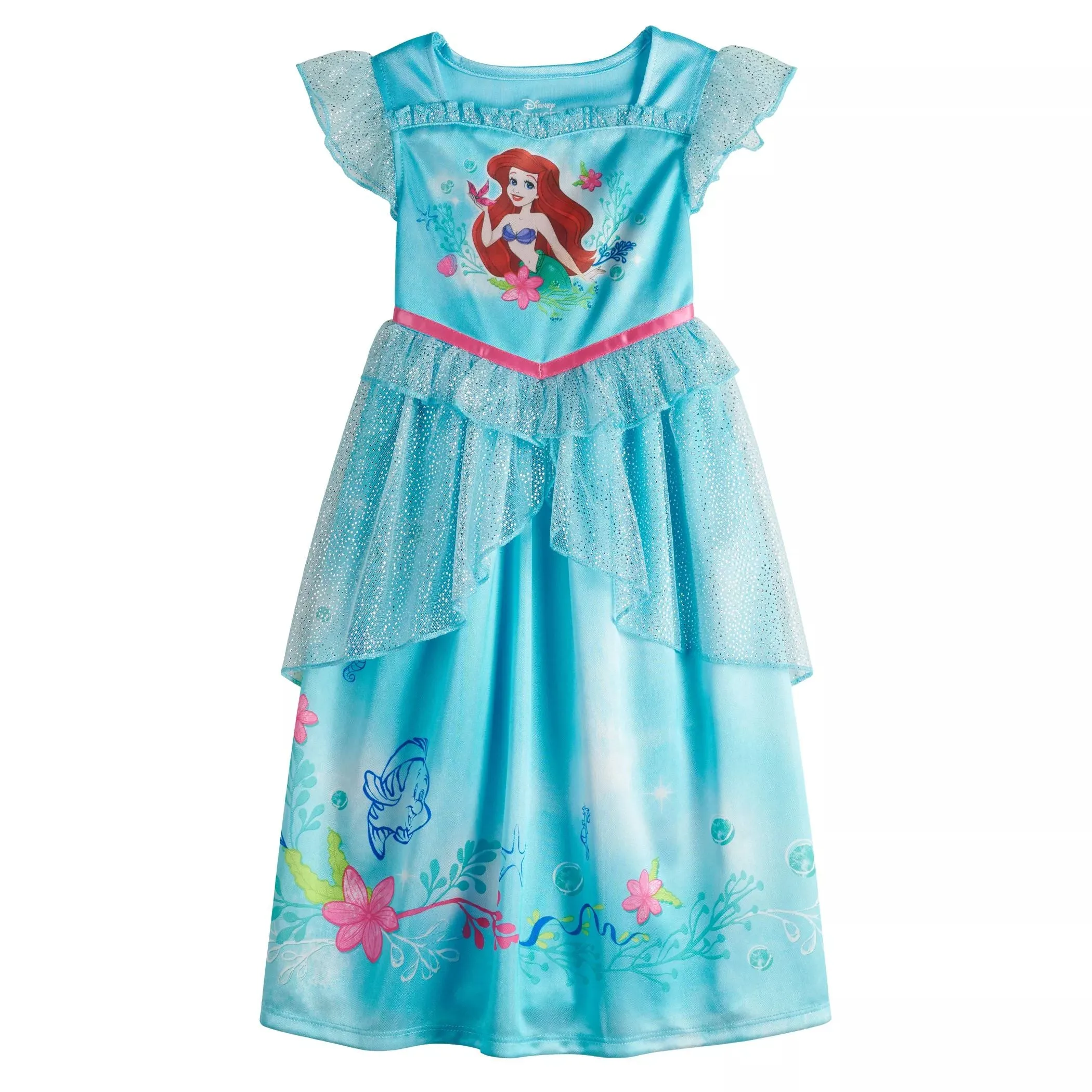 Disney Little Mermaid Ariel Night Dress Disney Licensed Character