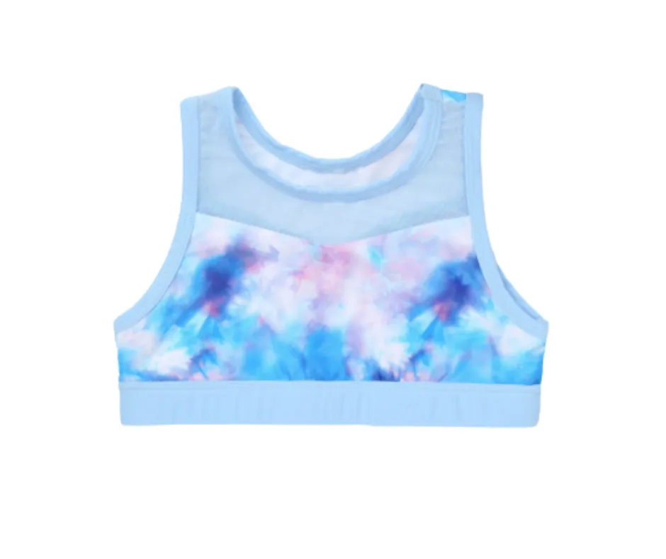 Ditto Dancewear Children's Mesh Spliced Crop Top