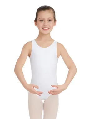 Dixie Jr. -- Children's Tank Leotard -- White