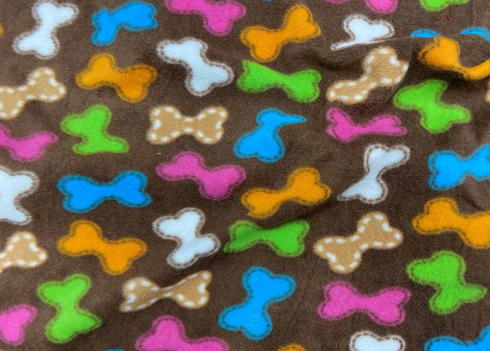 Dog Bones Treat - Cute Fleece Print