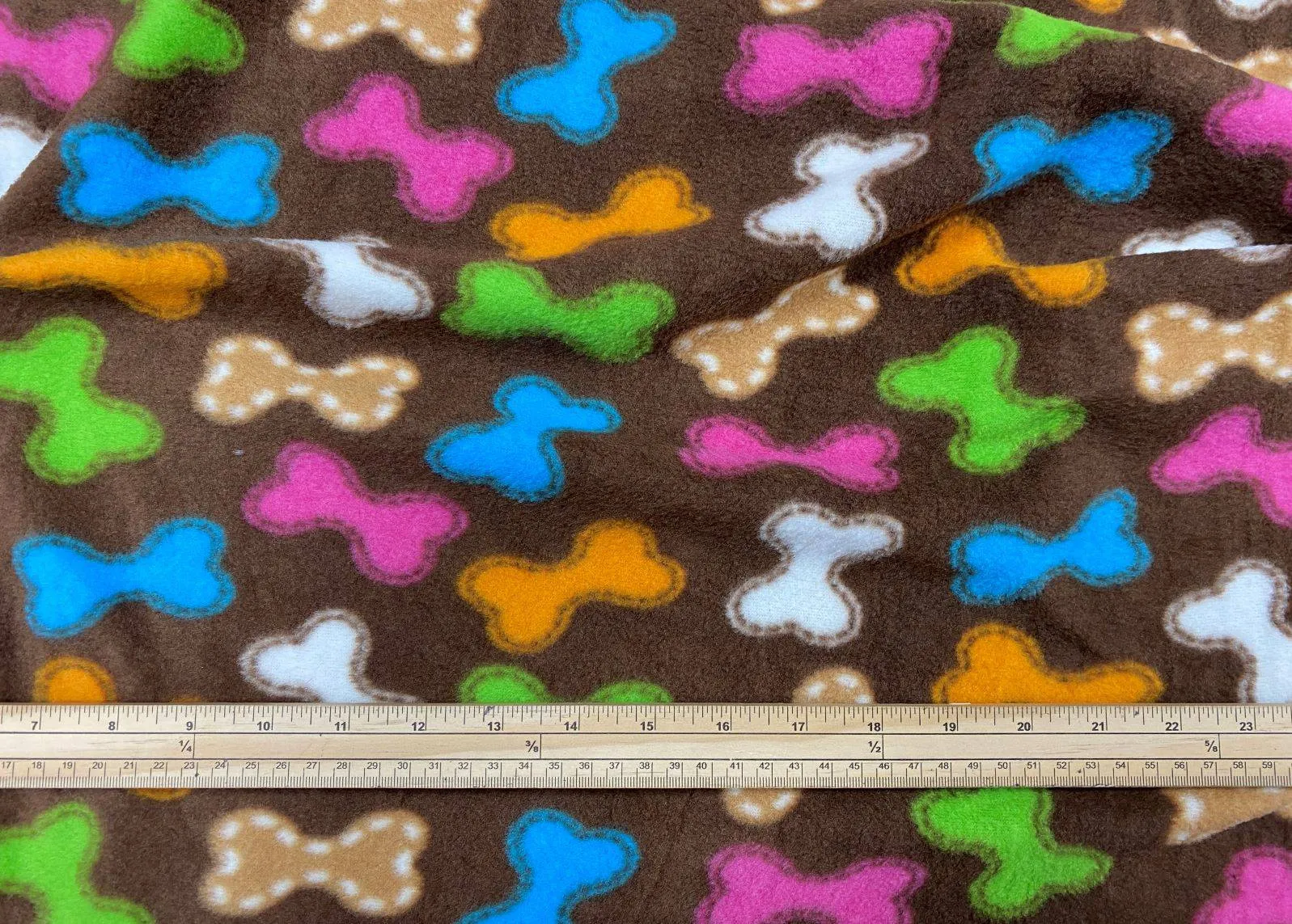 Dog Bones Treat - Cute Fleece Print