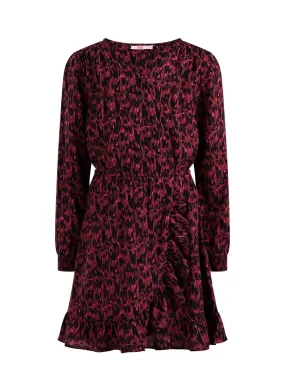 Dress We Fashion, dark red