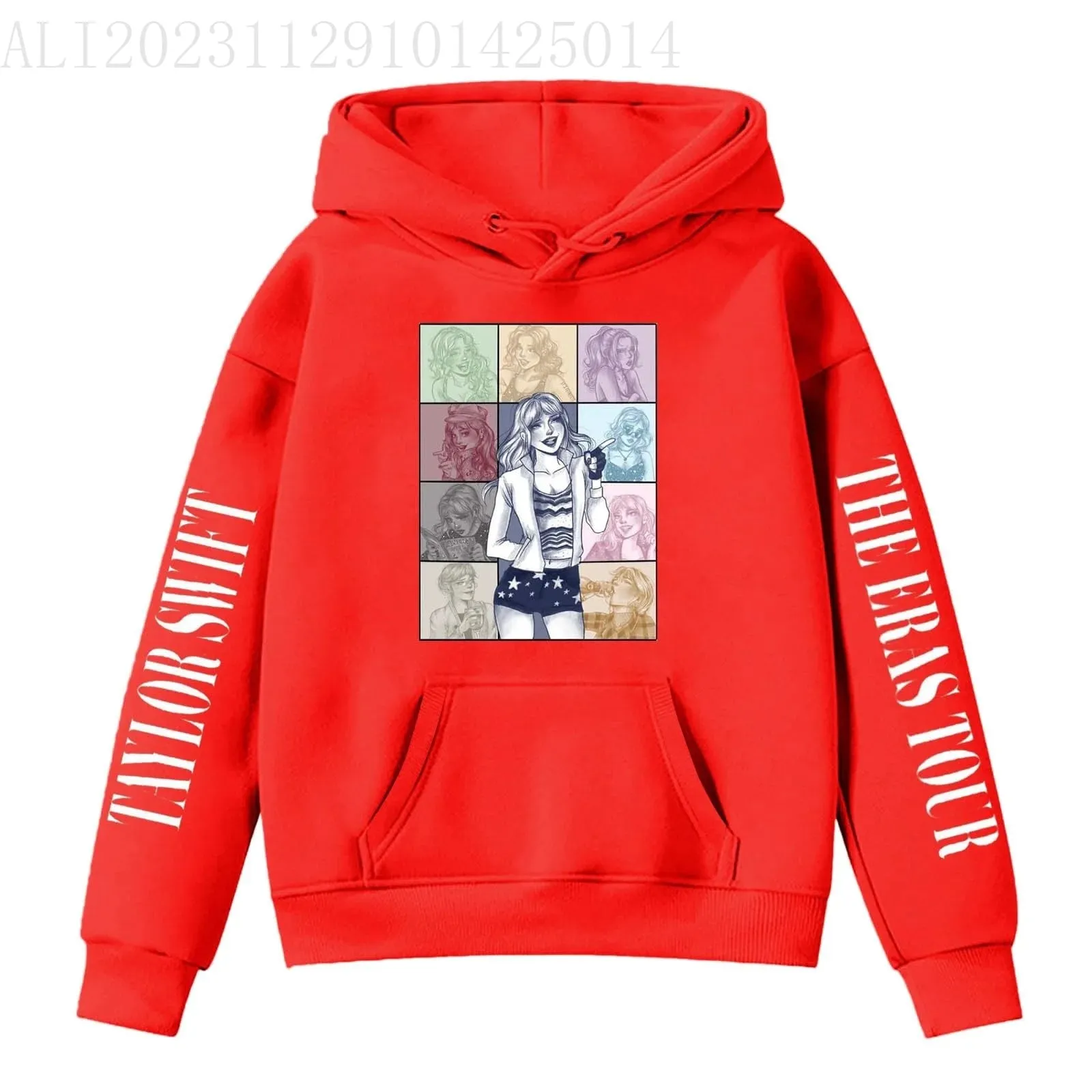 Fashionable children's hoodies, new hoodies for boys and girls, trendy designs for children, Taylor printed hoodies