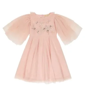 Florence dress with tulle embroidery Tutu Du Monde, pink