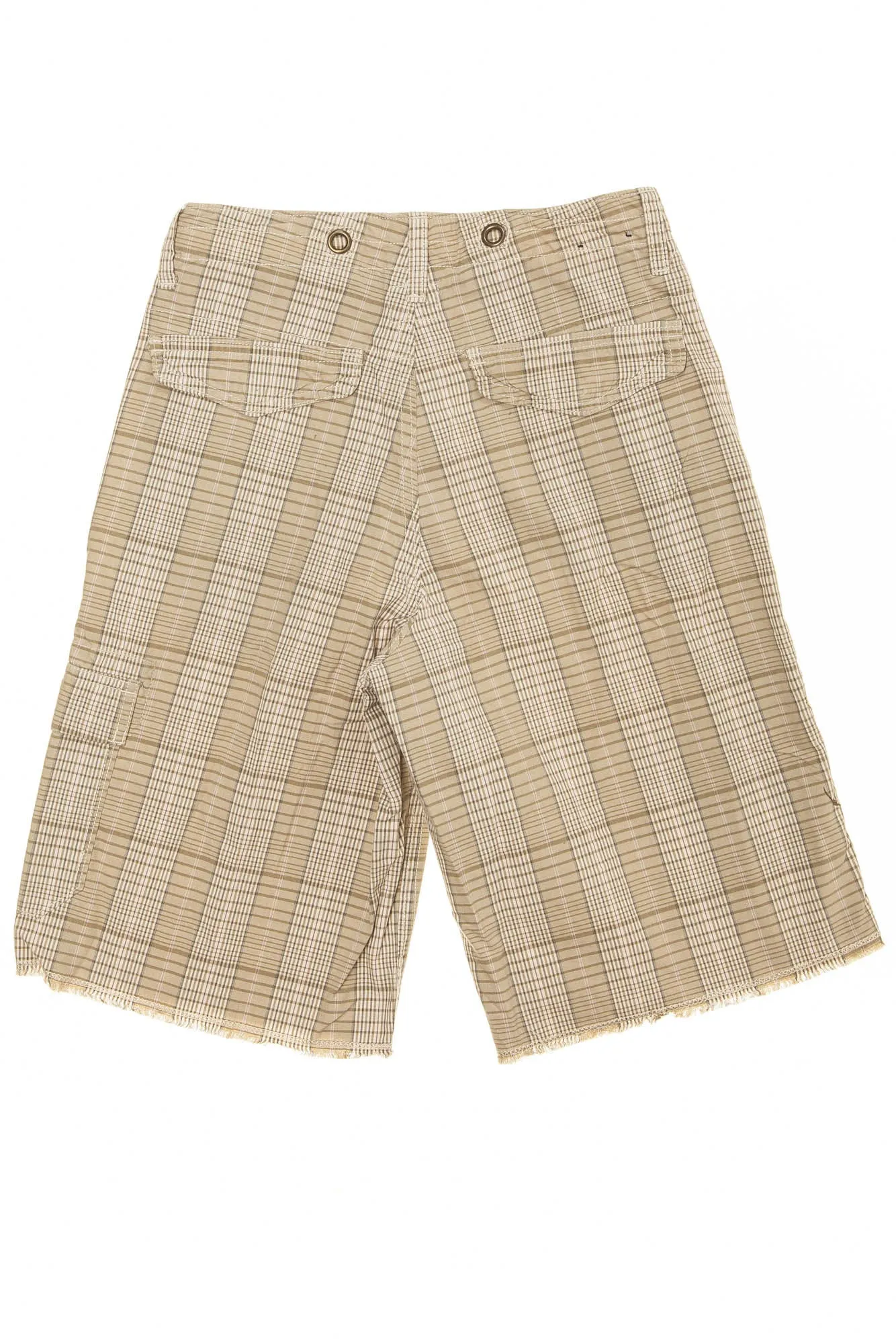 Gap Cargo - Brown Plaid Cargo Shorts - 10