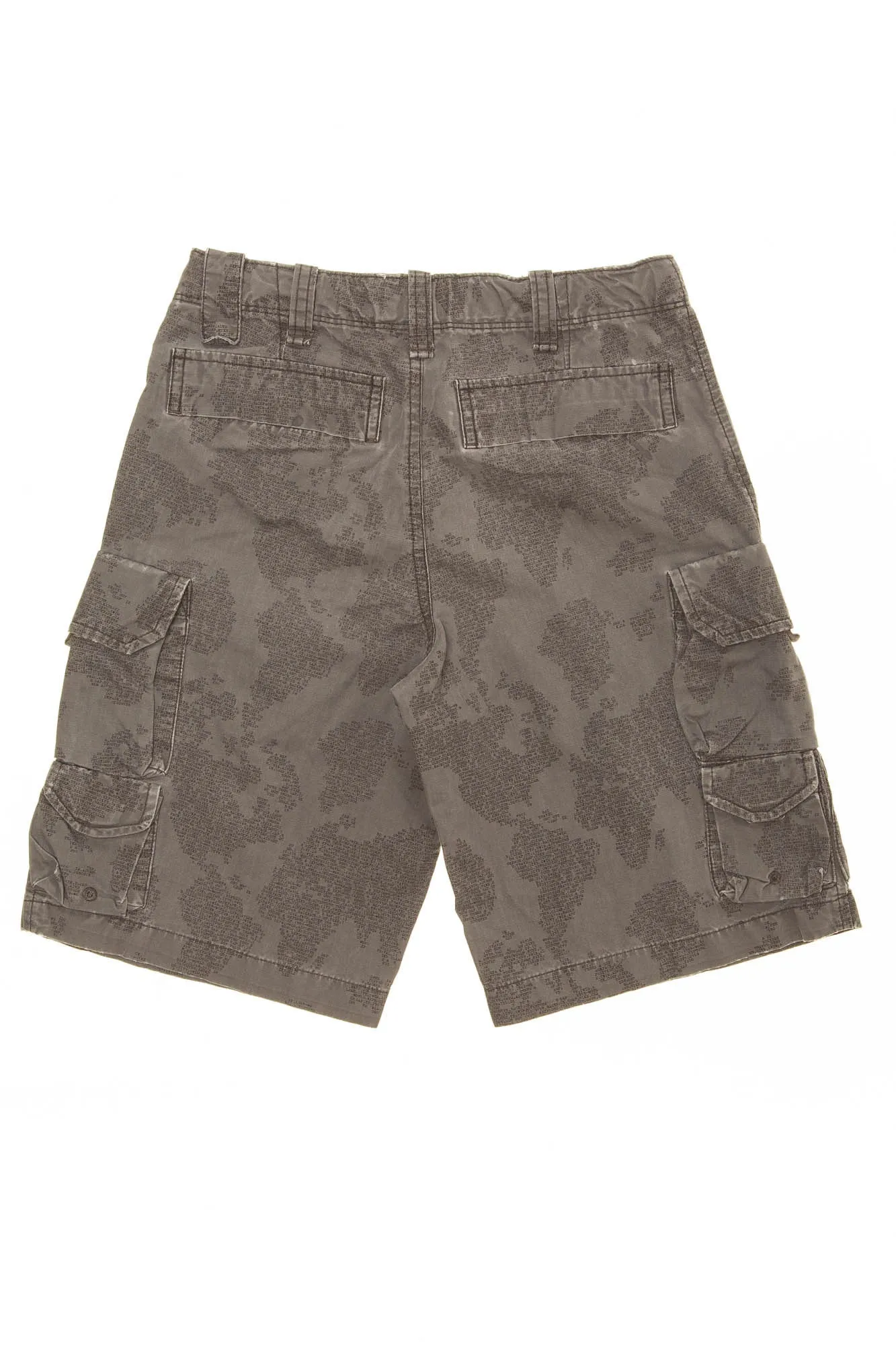 Gap Cargo - Gray and Black Cargo Shorts - 8