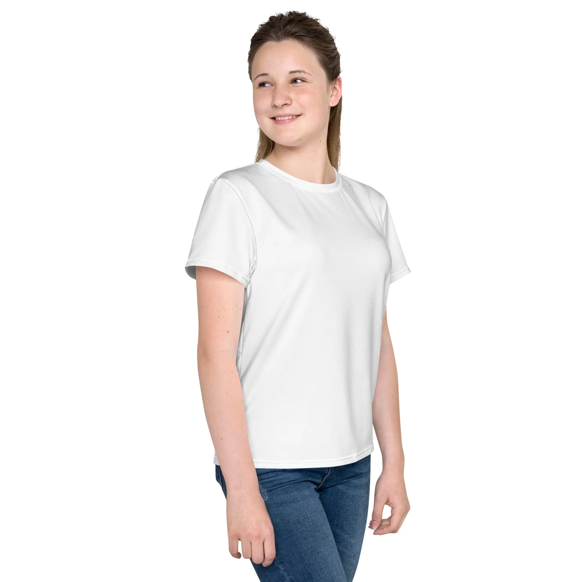 GG - Youth crew neck t-shirt - White