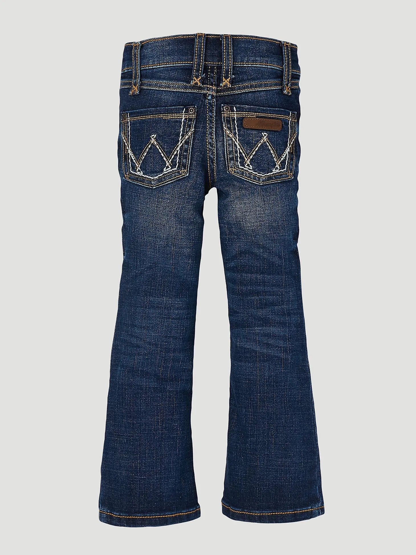 Girl's Wrangler 09MWGMS Medium Blue Premium Patch® Jeans