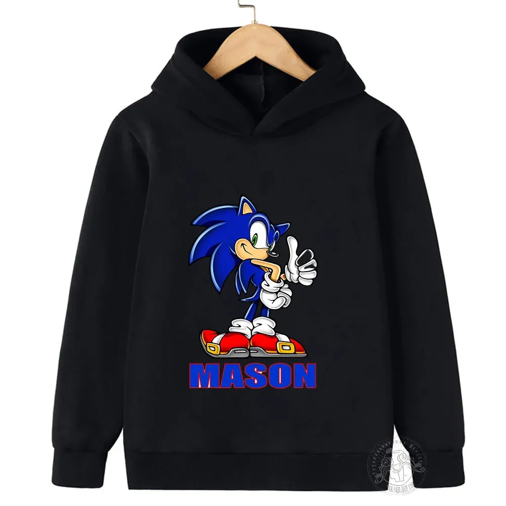 Hot children's 3D printed children's clothing Children's hoodie Boys girls sweatshirt Casual fashion cute fall hoodie