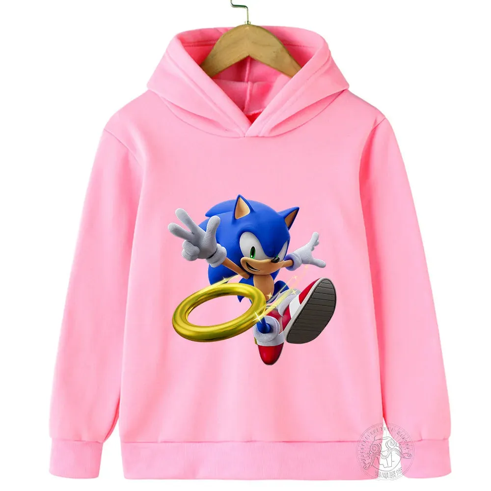 Hot children's 3D printed children's clothing Children's hoodie Boys girls sweatshirt Casual fashion cute fall hoodie