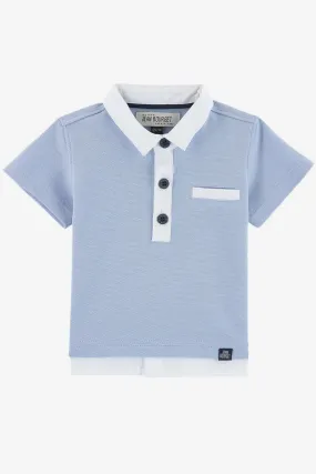 Jean Bourget Baby Boys Polo Shirt (Size 12M left)