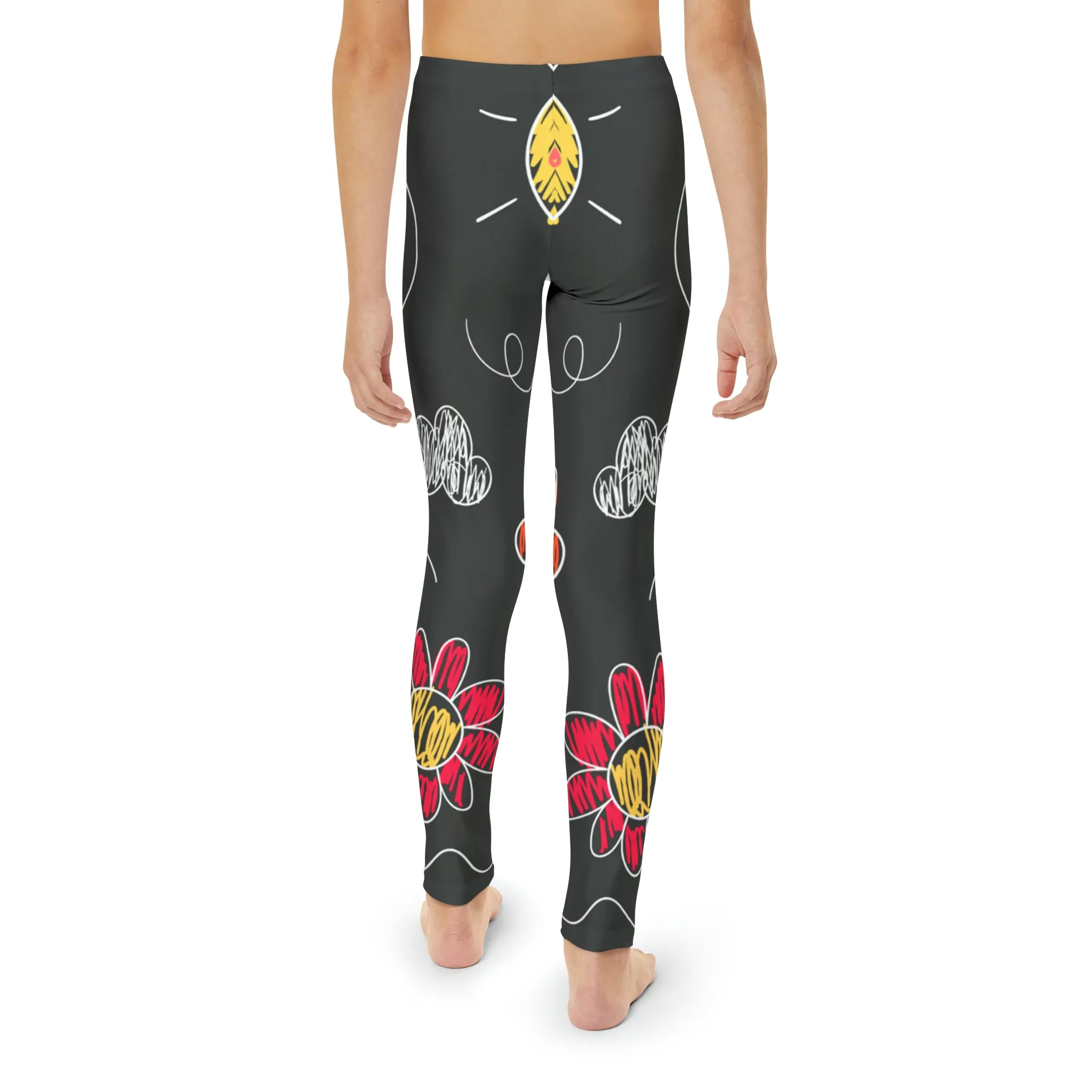 Kids Doodle Playground - Inovax Youth Full-Length Leggings