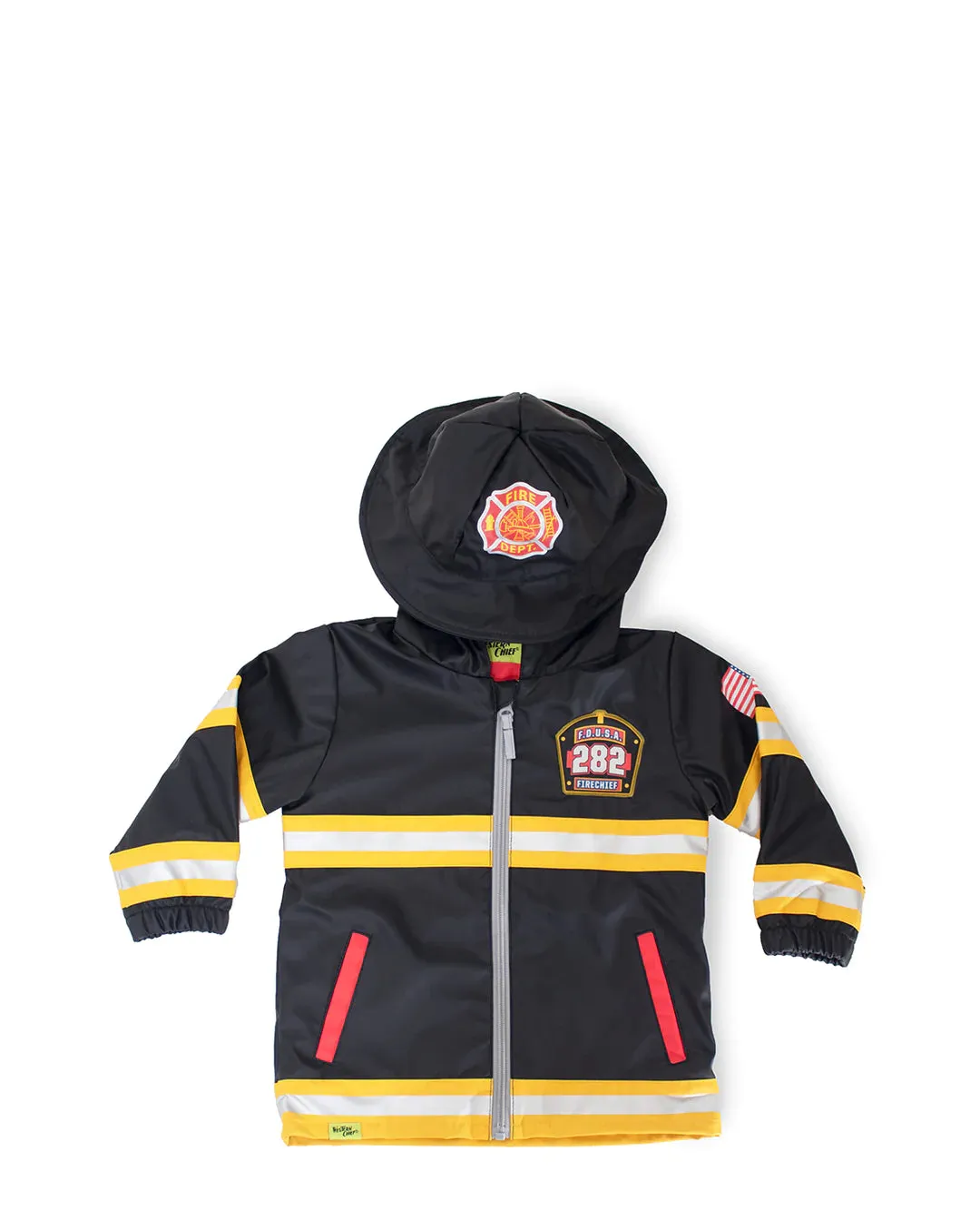 Kid's F.D.U.S.A. FireChief Raincoat