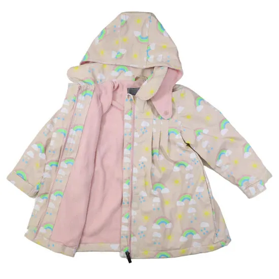 Korango Raincoat Sunshine & Rainbows Tapioca