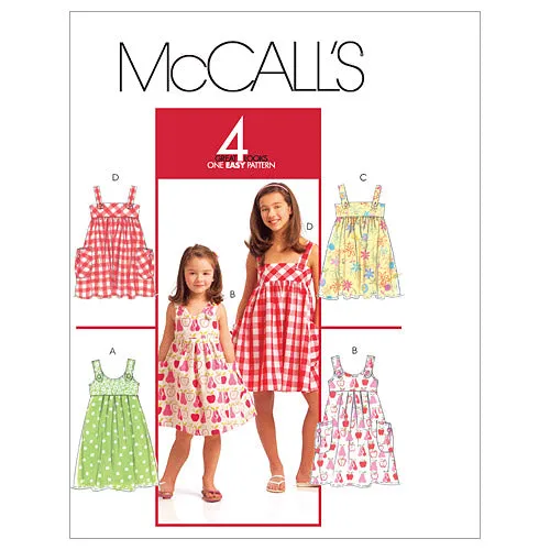 M5613 Children's/Girls' Dresses