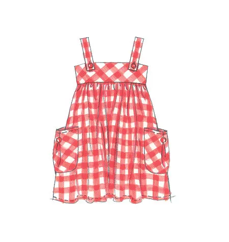 M5613 Children's/Girls' Dresses