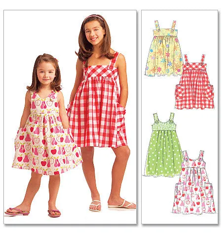 M5613 Children's/Girls' Dresses