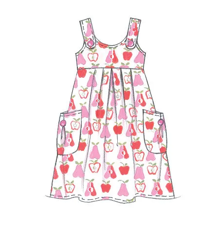 M5613 Children's/Girls' Dresses