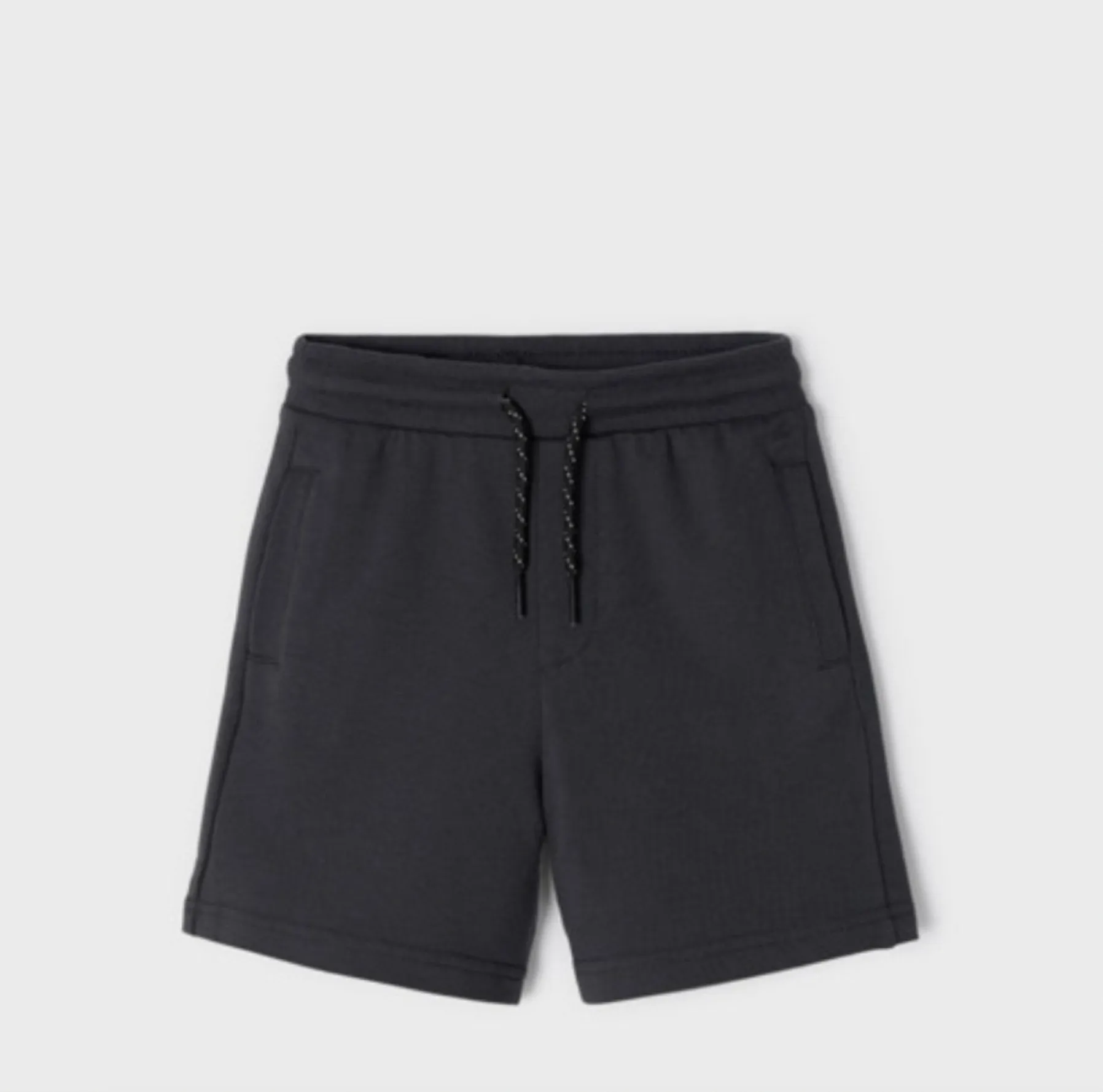 Mayoral Boys Dark Grey Fleece Bermuda Shorts