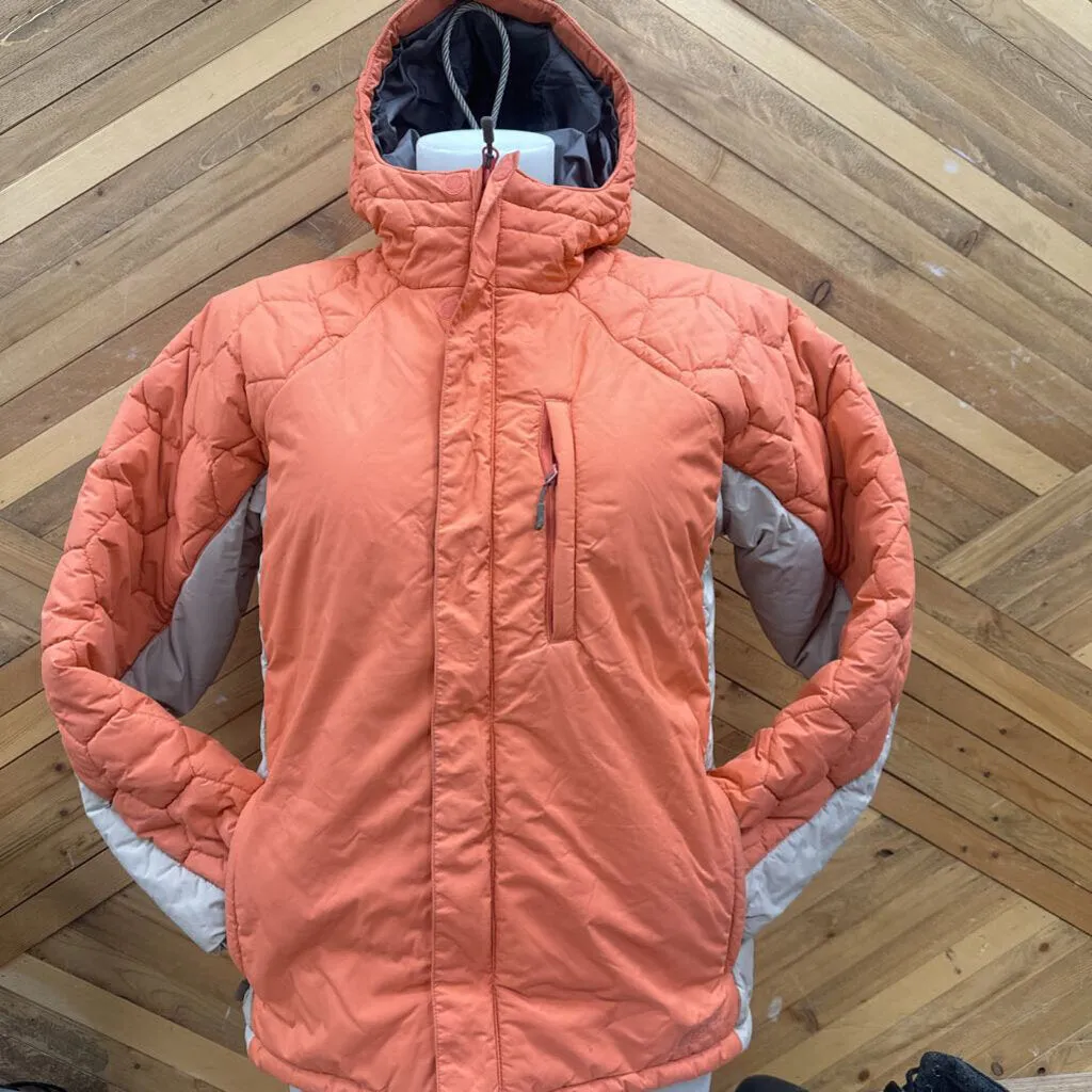 MEC - Kid's Winter Jacket - MSRP $150: Coral Pink/Grey-children-14Y