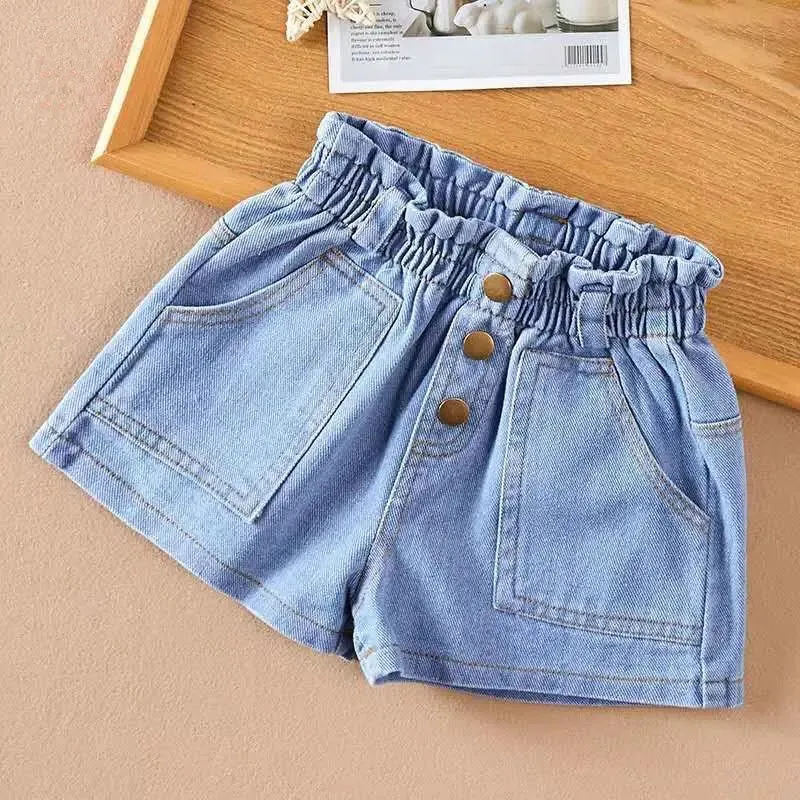 New Kids Baby Summer Cool Cute Denim Clothing Shorts Pants Clothes Fashion Children Girls Casual Short Trousers Casual Jeans