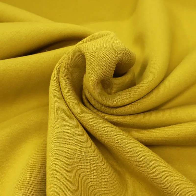 Organic Heavy Sweatshirting - Chartreuse Yellow