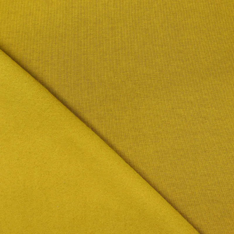 Organic Heavy Sweatshirting - Chartreuse Yellow