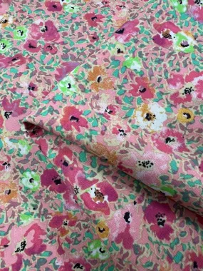 Printed Cotton - Poppy Colours - 112cm