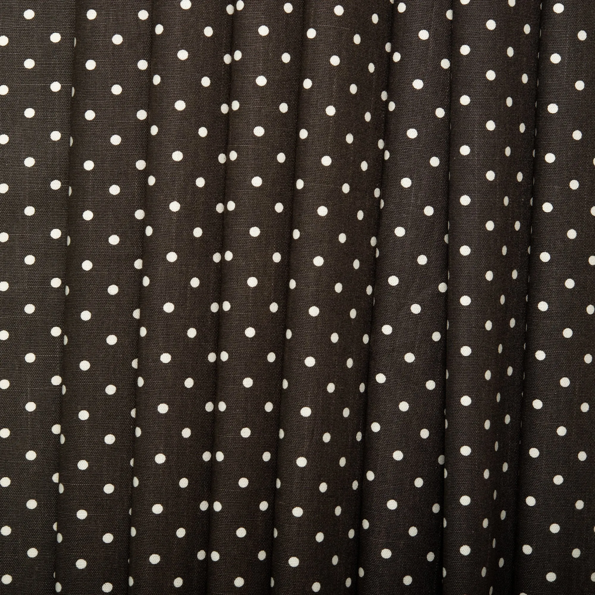 Printed Craft Canvas - TIC-TAC-TOE - Polka dots - Dark grey