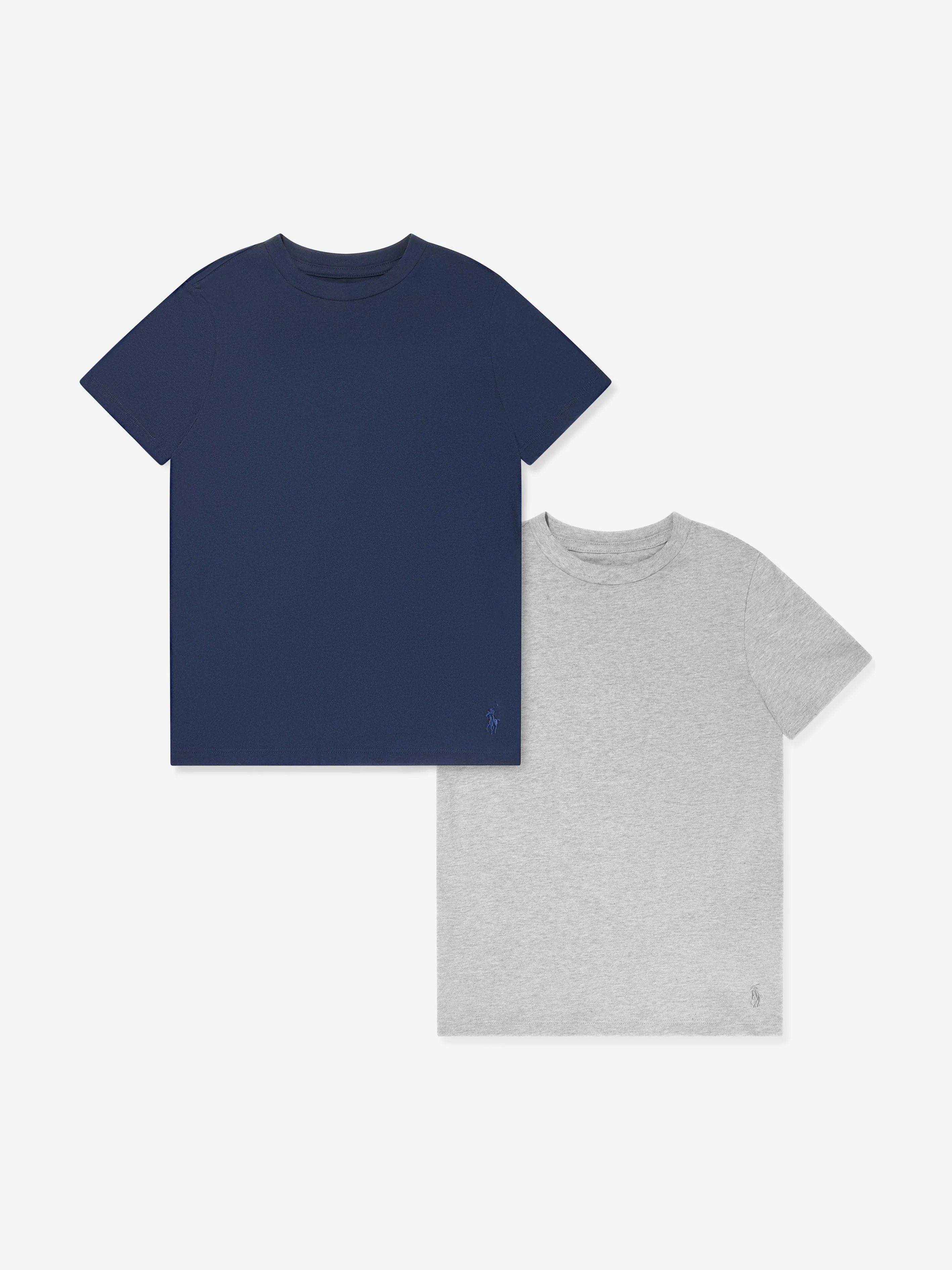 Ralph Lauren Boys 2 Pack T-Shirts Set in Navy