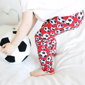 Red Team Football Leggings