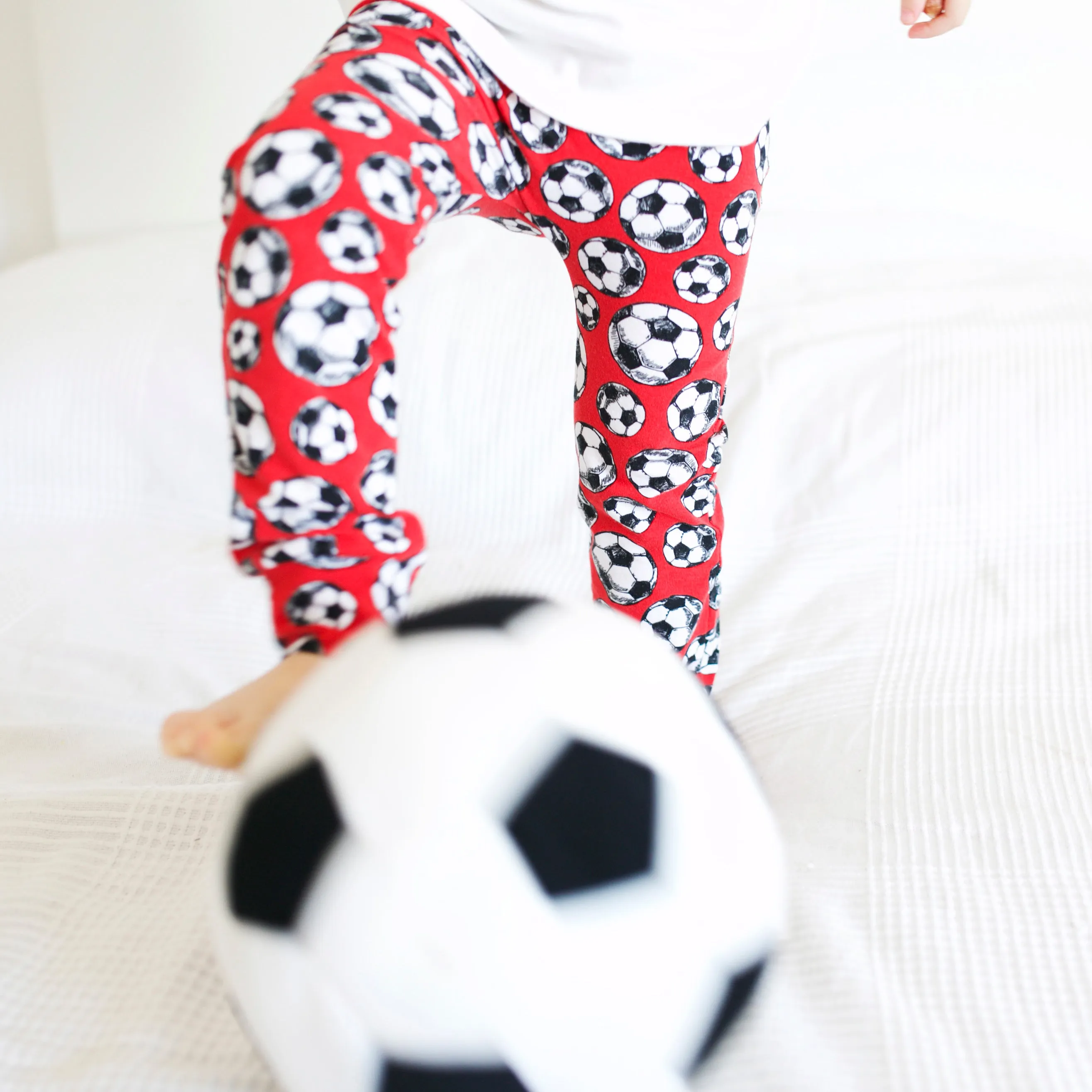 Red Team Football Leggings