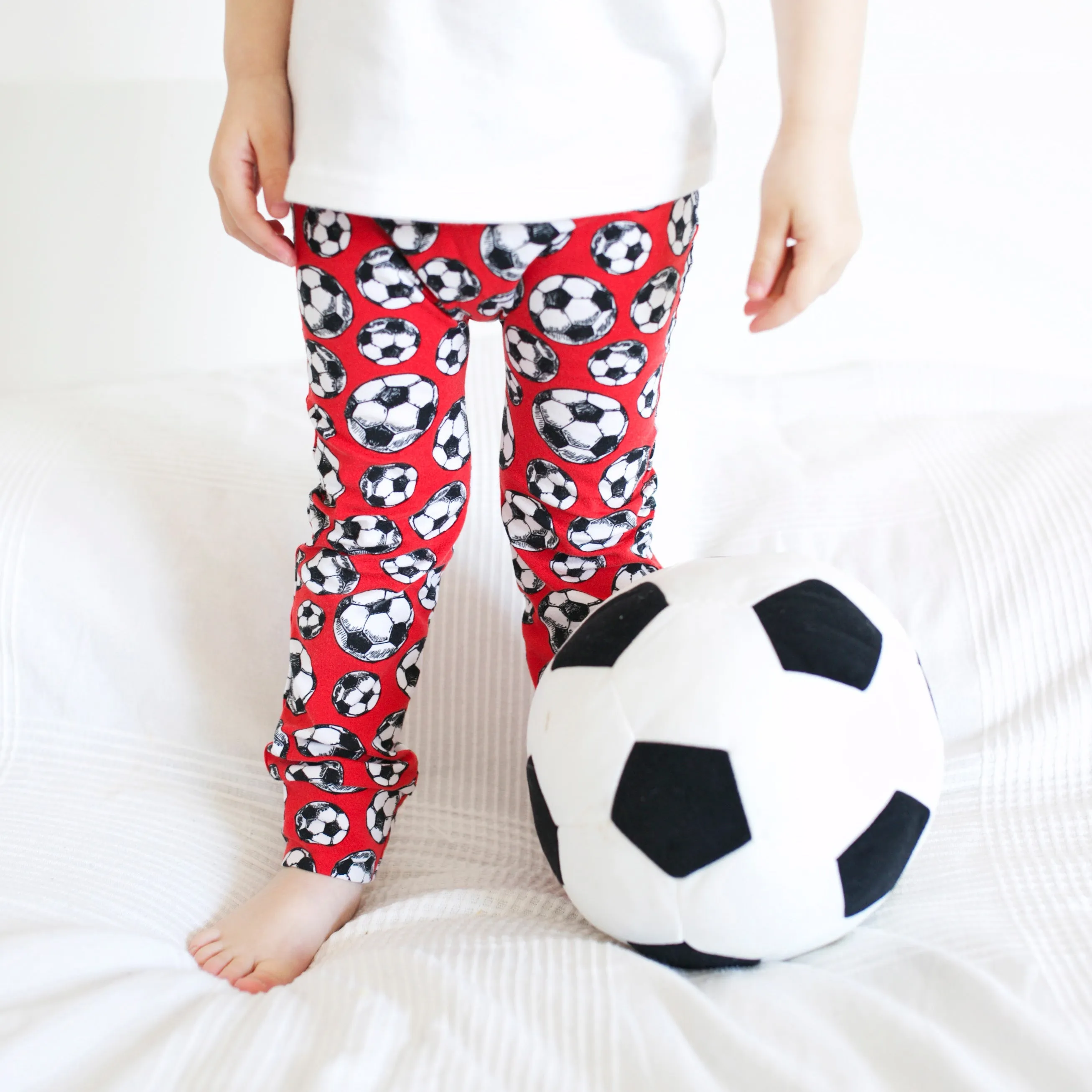 Red Team Football Leggings