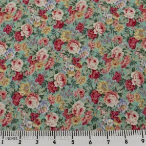 Seaside Meadow Floral Cotton Print