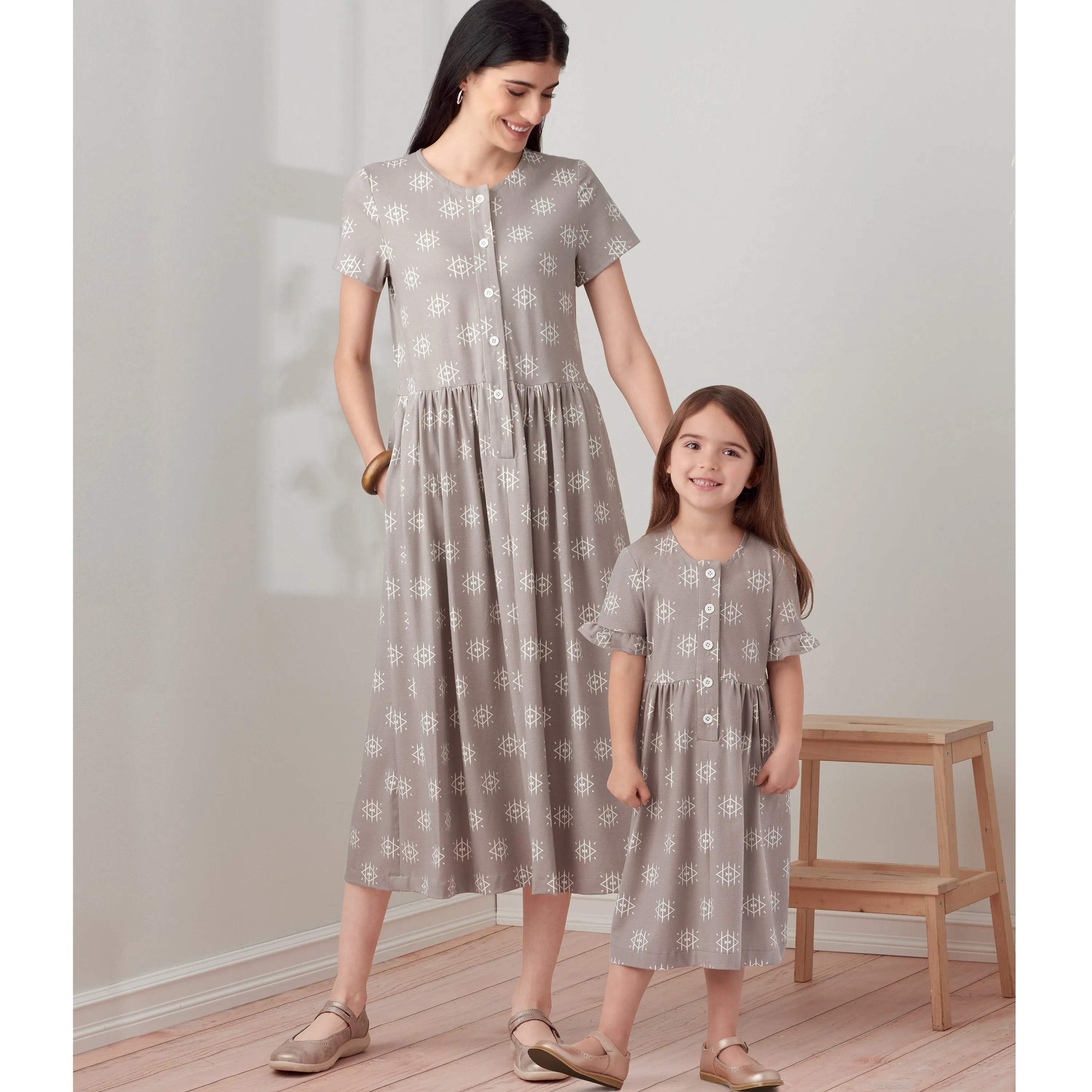 Simplicity Pattern 9277 Misses' & Children's Dresses