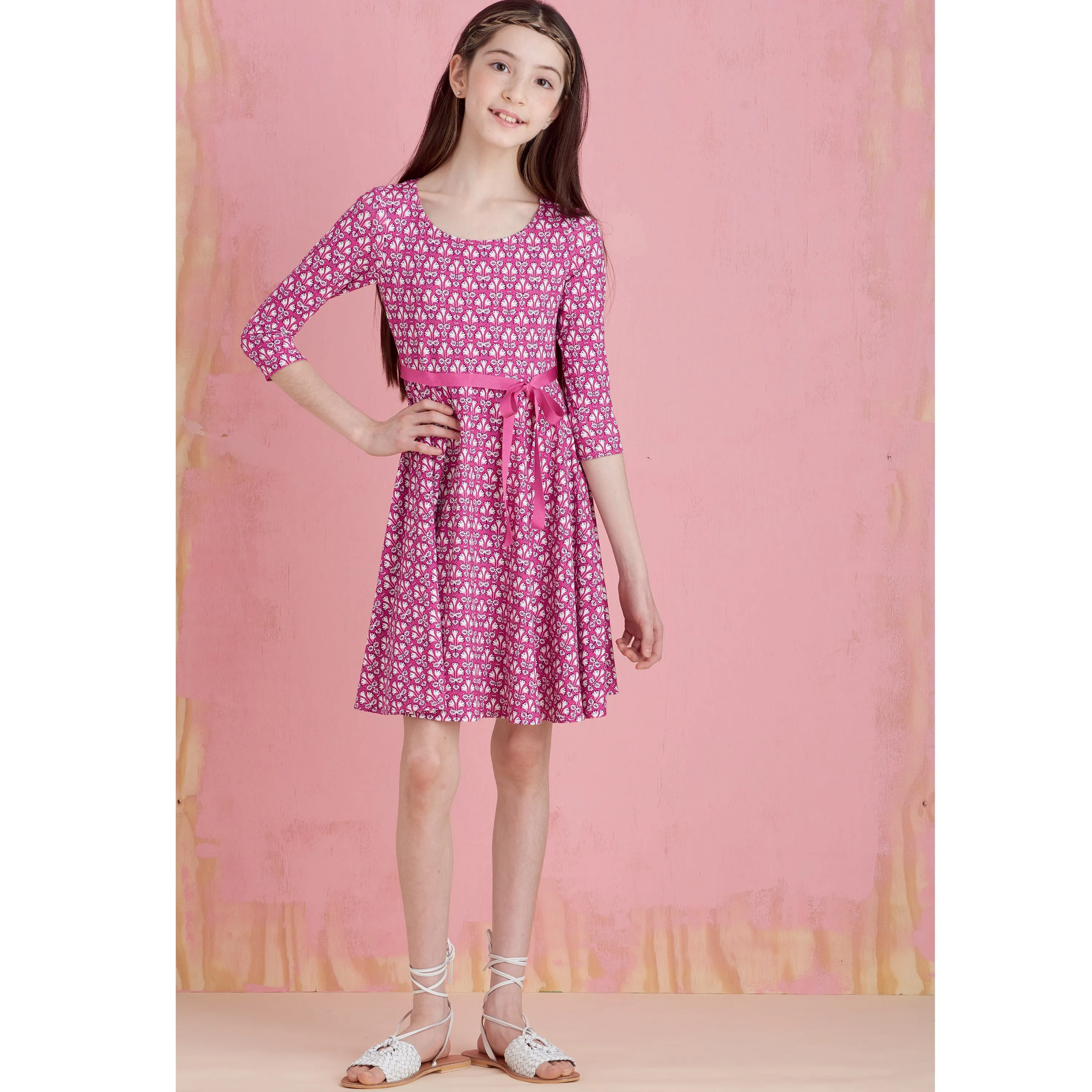 Simplicity Pattern 9322 Children's and Girls' Pullover Dresses