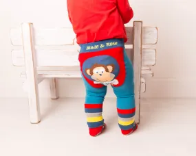 Space Monkey Kids Leggings