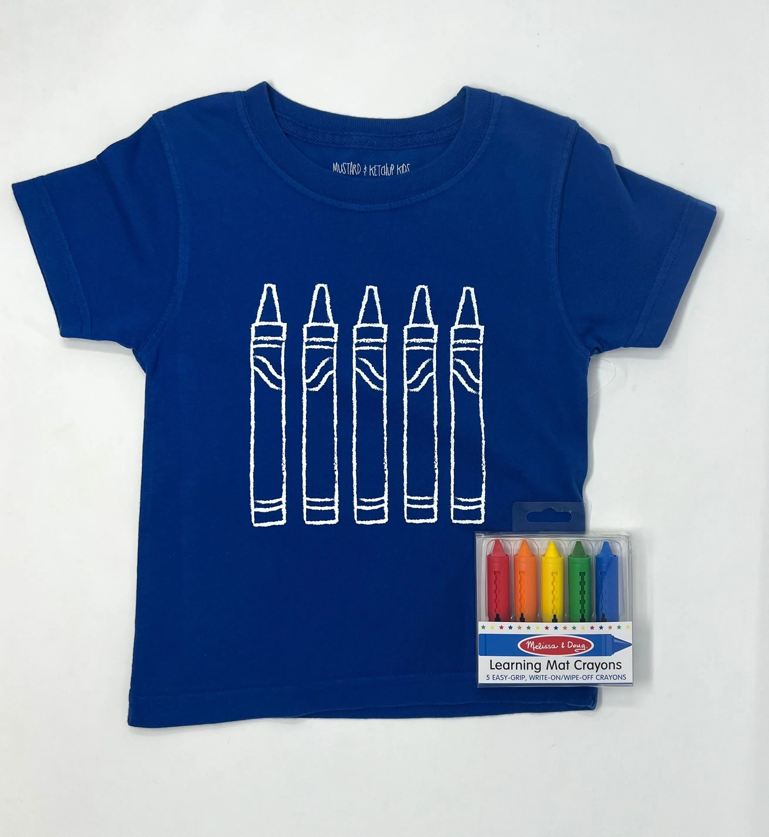 SS Blue Crayons T-Shirt